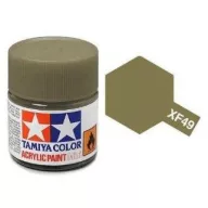 Tamiya XF-49 Acrylic Paint Mini Flat Khaki 10ml (81749)