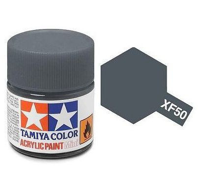 Tamiya Acrylic Paint Mini XF-50 Field Blue 10 ml (81750)