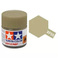   Tamiya XF-55 Acrylic Paint Mini Flat Deck Tan (Light Brown) 10ml (81755)