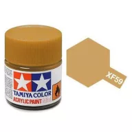   Tamiya XF-59 Acrylic Paint Mini Flat Desert Yellow 10ml (81759)