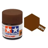 Tamiya XF-64 Acrylic Paint Mini Flat Red-Brown 10ml (81764)