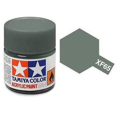Tamiya Acrylic Paint Mini XF-65 Field Grey 10 ml (81765)