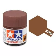 Tamiya XF-68 Acrylic Paint Mini Flat NATO Brown 10ml (81768)