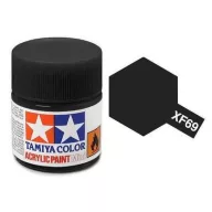 Tamiya XF-69 Acrylic Paint Mini Flat NATO Black 10ml (81769)