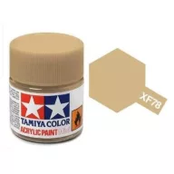  Tamiya XF-78 Acrylic Paint Mini Flat Wooden Deck Tan 10ml (81778)