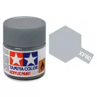   Tamiya XF-80 Acrylic Paint Mini Flat British Navy Gray 10ml (81780)