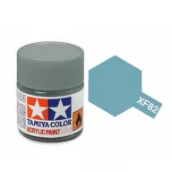   Tamiya XF-82 Acrylic Paint Mini Flat Ocean Gray 2 RAF 10ml (81782)