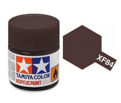 Tamiya Acrylic Paint Mini XF-84 Dark Iron 10 ml (81784)