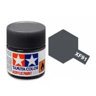   Tamiya XF-91 Acrylic Paint Mini Flat IJN Gray Yokosuka Arsenal 10ml (81791)