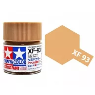   Tamiya XF-93 Acrylic Paint Mini Flat Light Brown DAK 1942 10ml (81793)