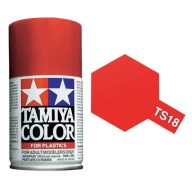 Tamiya TS-18 Spray Metallic Red Gloss 100ml (85018)