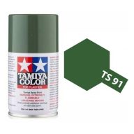 Tamiya TS-91 Spray Dark Green JGSDF Flat 100ml Spray (85091)