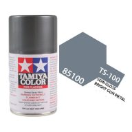   Tamiya TS-100 Spray Semi Gloss Bright Gun Metal 100ml (85100)