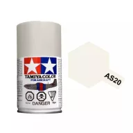 Tamiya AS-20 Spray Flat Insignia White (USN) 100ml (86520)