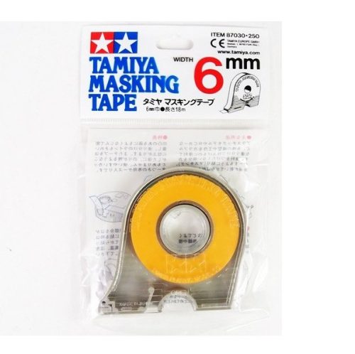 Tamiya Masking Tape 6mm/18m w/Dispender (tépővel) (87030)