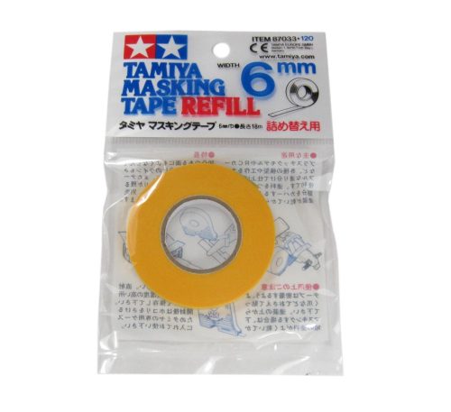 Tamiya Masking Tape 6mm/18m Refill (utántöltő) (87033)