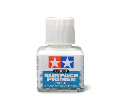 Tamiya Liquid Surface Primer White 40ml (87096)