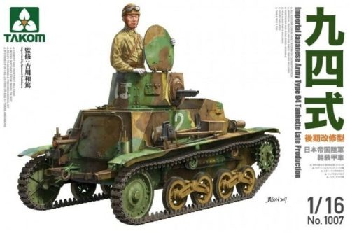 Takom Imperial Japanese Army Type 94 Tankette Late Produktion 1:16 (TAK1007)