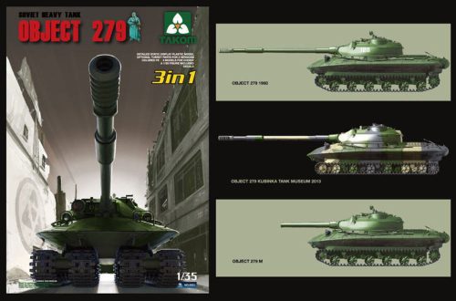 Takom Soviet Heavy Tank Object 279  3in1 1:35 (TAK2001)
