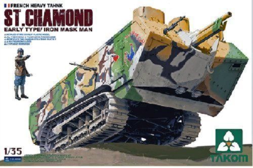 Takom French Heavy Tank St.Chamond Early Type 1:35 (TAK2002)