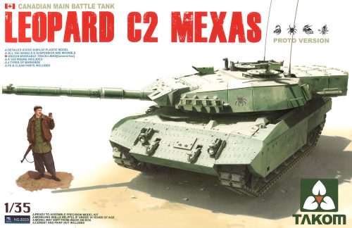 Takom Canadian MBT Leopard C2  MEXAS 1:35 (TAK2003)