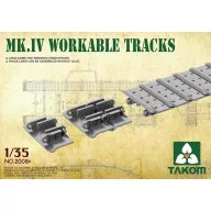 Takom Mk IV Cement Free Workable Tracks 1:35 (TAK2008X)