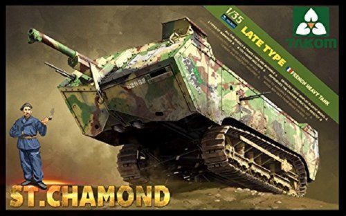 Takom French Heavy Tank St.Chamond Late Type 1:35 (TAK2012)