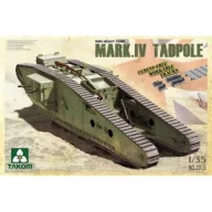   Takom WWI Heavy Battle T. Mark IV Male Tadpole w/Rearm. 1:35 (TAK2015)