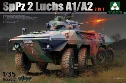 Takom Bundeswehr SpPz 2 Luchs A1/A2 2 in 1 1:35 (TAK2017)