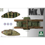 Takom WWI Heavy Battle Tank MarkV 3 in 1 1:35 (TAK2034)