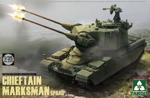 Takom British Air-defense Weapon System Chieft Chieftain Marksman SPAAG 1:35 (TAK2039)