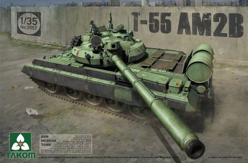 Takom DDR Medium Tank T-55 AM2B 1:35 (TAK2057)