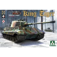   Takom WWII German Heavy Tank Sd.Kfz.182 King Tiger Henschel Turret w/interior 1:35 (TAK2073S)