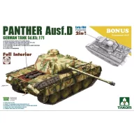   Takom WWII German medium Tank Sd.Kfz.171 Panth Ausf.D Early/Mid production w/full 1:35 (TAK2103)