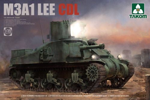 Takom US Medium Tank M3A1 LEE CDL 1:35 (TAK2115)