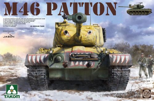 Takom US Medium Tank M-46 PATTON 1:35 (TAK2117)