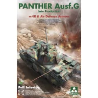   Takom WWII German medium Tank Panther Ausf.G late production w/IR & Air Defense 1:35 (TAK2121)