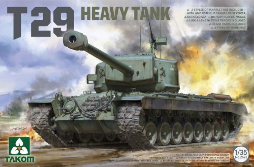 Takom U.S. Heavy Tank T29 1:35 (TAK2143)