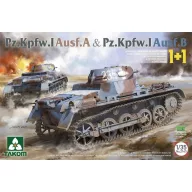   Takom Pz.Kpfw.I Ausf.A &  Pz.Kpfw.I Ausf. B (1+1) 1:35 (TAK2145)