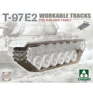   Takom T-97E2 WORKABLE TRACKS FOR M48/M60 FAMILY 1:35 (TAK2163)