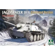   Takom Jagdpanzer 38(t) Command Version w/ Winterketten Full Interior 1:35 (TAK2181)