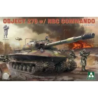 Takom OBJECT 279 w/NBC COMMANDO 1:35 (TAK2188)
