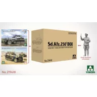   Takom Sd.Kfz. 250 BOX 250/1 + 250/3 GREIF + 1/16 Erwin Rommel 1:35 (TAK2194W)