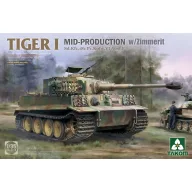   Takom Tiger I Mid-Production w/Zimmerit Sd.Kfz.181 Pz.Kpfw.VI Ausf.E 1:35 (TAK2198)