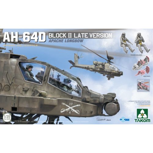 Takom AH-64D Apache Longbow Block II Late Version 1:35 (TAK2608)