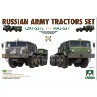   Takom Russian Army Tractors KZKT-537L & MAZ537 1+1 1:72 (TAK5003)