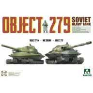   Takom Object 279+Object 279M+NBC Soldier Soviet Heavy Tank 1:72 (TAK5005)
