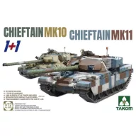 Takom CHIEFTAIN MK11+CHIEFTAIN MK10 (1+1) 1:72 (TAK5006)