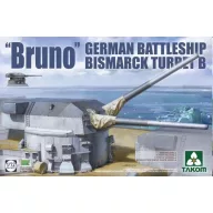   Takom BRUNO GERMAN BTTLESHIP BISMARCK TURRET B 1:72 (TAK5012)