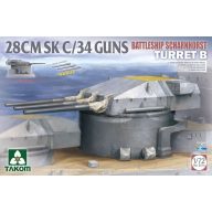   Takom BATTLESHIP SCHARNHORST Tur. B 28CMSK C/34GUNS 1:72 (TAK5016)